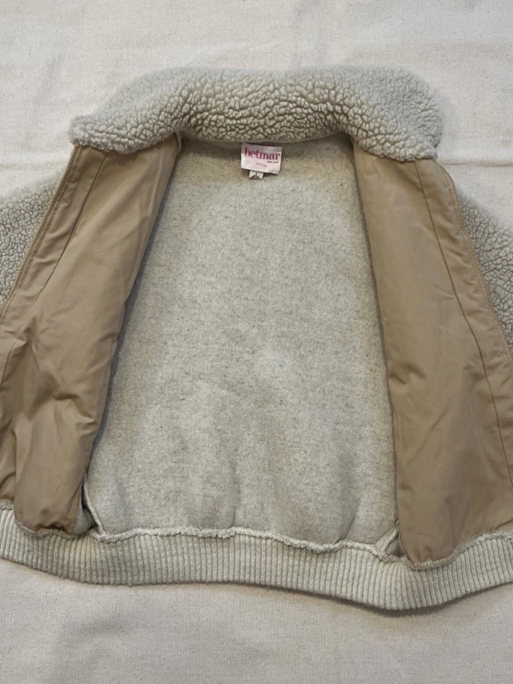 Vintage Betmar New York Deep Pile Fleece Women’s Union Made Talon Zipper - Picture 5 of 5